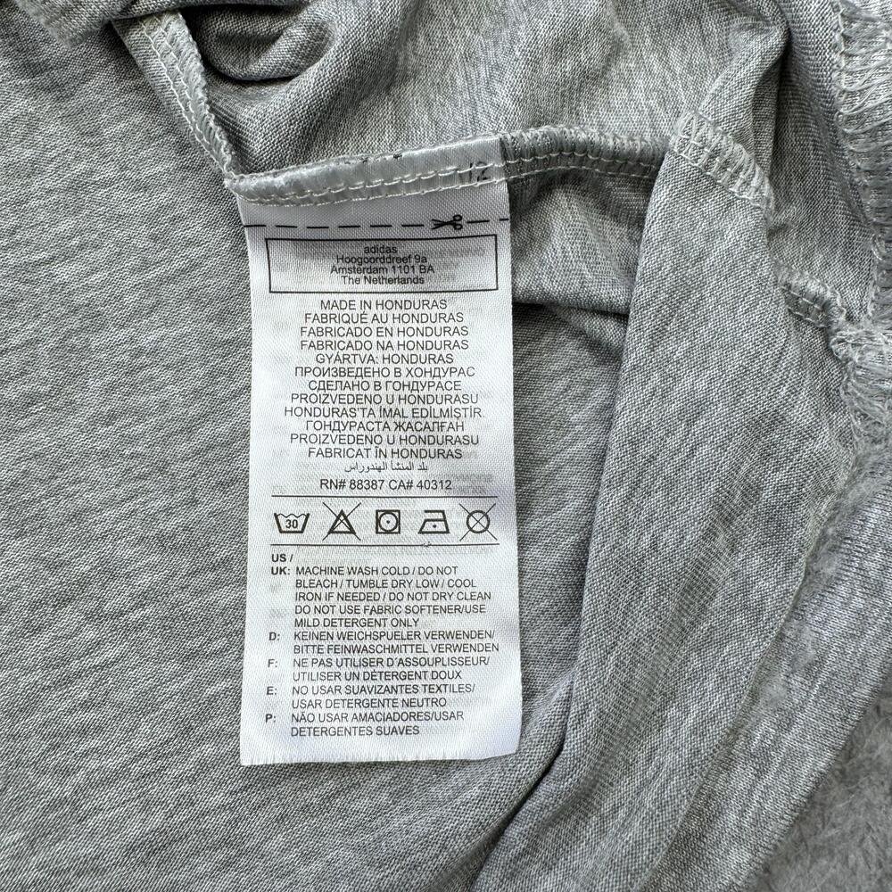 Charlotte FC Shirt Tee Mens 2XL Gray MLS Soccer Adidas Long Sleeve AEROREADY - Picture 11 of 13